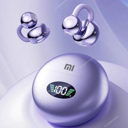 Xiaomi Wireless Bluetooth Clip-On Earphones High Sound Quality Long Battery Headphones Life Perfect for Sports Active Lifestyle